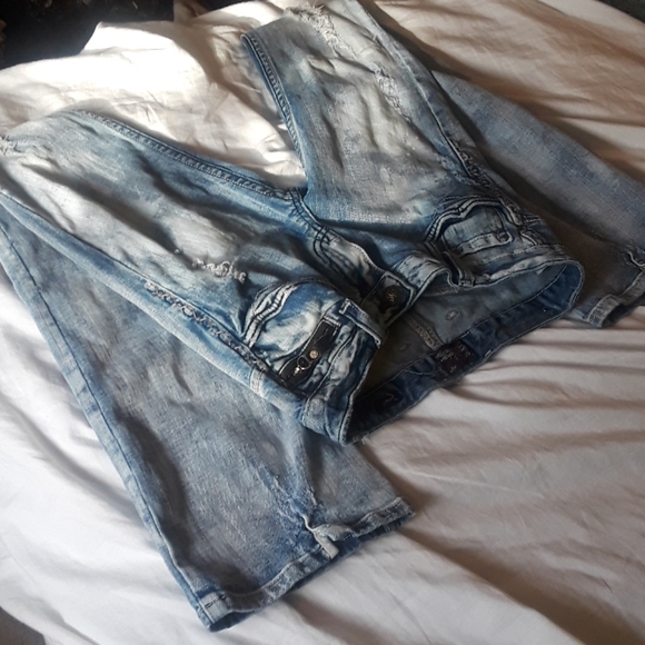 Express Denim - Rerock for express Jean's size 0